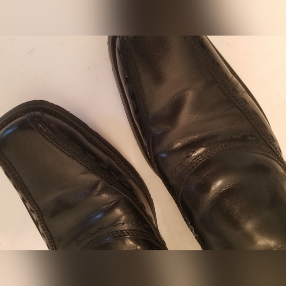 Nunn Bush NXXT Men's Slip on Dress Shoes Size 12 Leather Upper Black - Picture 15 of 16